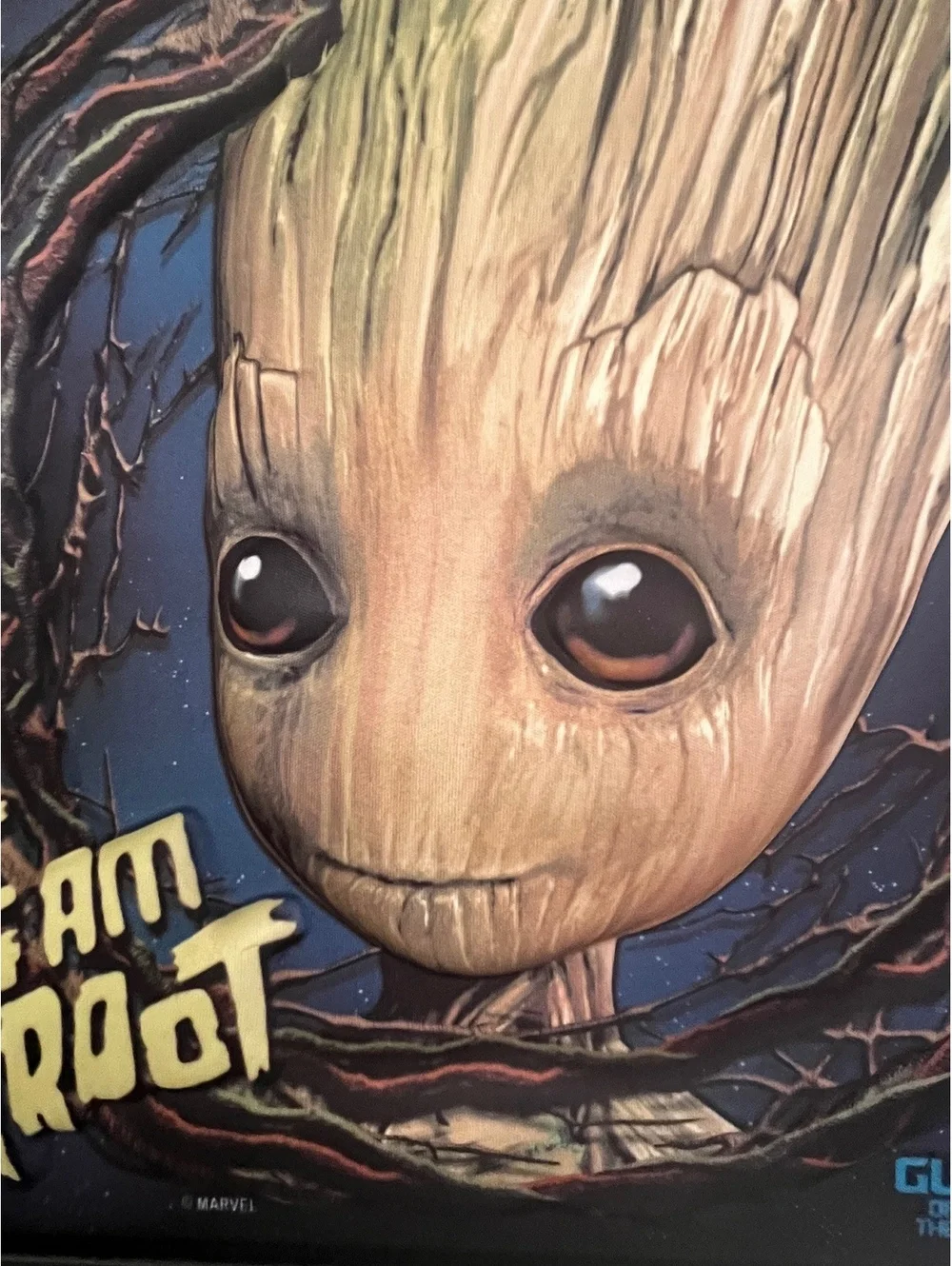 Marvel Guardians of the Galaxy Baby Groot Wall Art Canvas Print